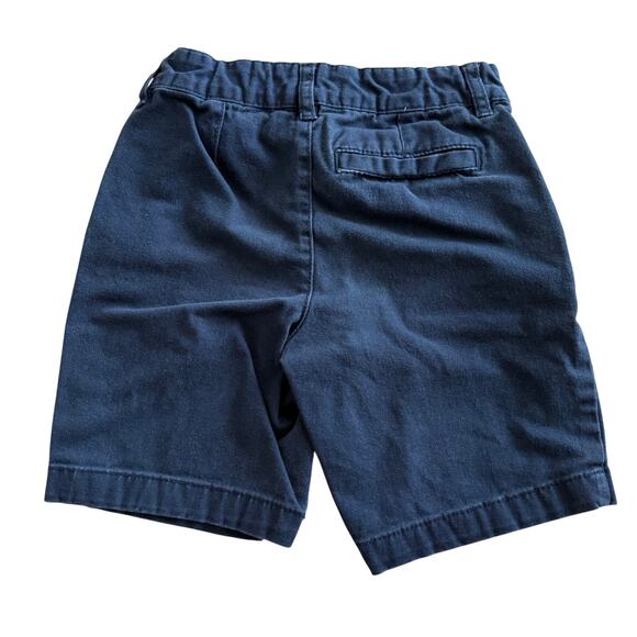 Old Navy Boys Blue Shorts Uniform Basic‎ Plain Adjustable Waist Size 6 - Picture 6 of 6